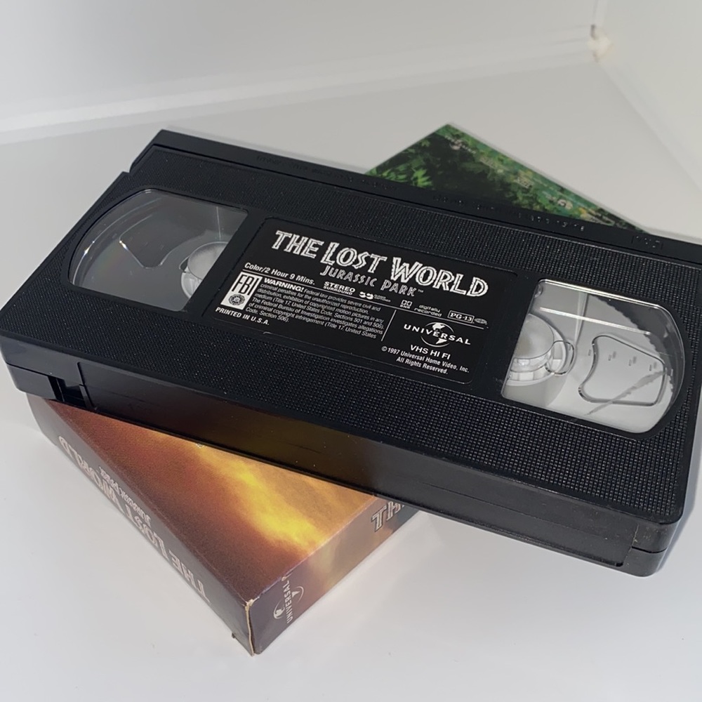 VHS Tape Jurassic Park The Lost World - Picture 4 of 4